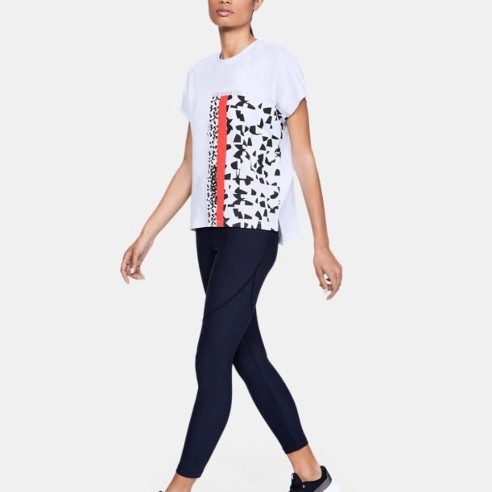 Under Armour Essentials Patchwork T-Shirt - image 3